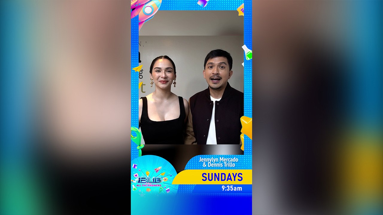 Dennis Trillo, Jennylyn Mercado invite all to watch 'iBilib' & 'Everything About My Wife