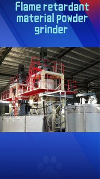 Flame retardant material powder grinding machine high-speed grinder wet ultra-fine grinding