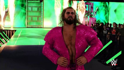 WWE 2K24 - John Cena Vs Seth Rollins - Amazing Match at Raw - PS5 [4K60]