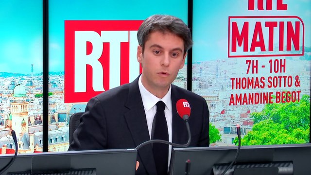 POLITIQUE - Gabriel Attal est l'invité de Thomas Sotto