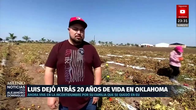 Mexicano deportado, Luis Cristóbal Casas, asegura que no es un delincuente y no tiene antecedentes