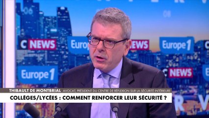 Thibault de Montbrial : «Aujourd'hui autour d'un établissement scolaire, il y a trois menaces»