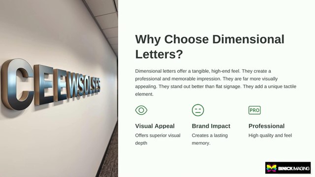 Dimensional Letters in Miami | Binick Imaging