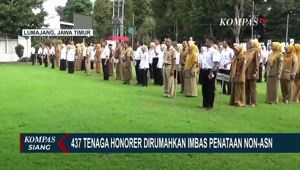 Ratusan Tenaga Honorer Pemkab Lumajang Dirumahkan| EFISIENSI ANGGARAN