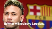 Neymar will not leave Barcelona - GN Headlines