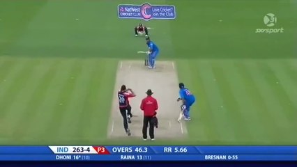 MS Dhoni 50_ off 26 _ ENG vs IND 2011 _ 5th ODI Cardiff - video Dailymotion