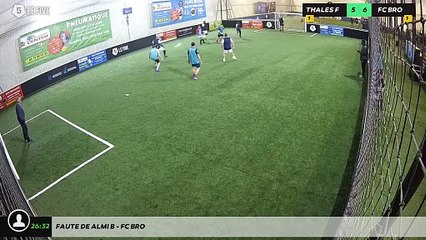 Faute de Almi B - FC BRO