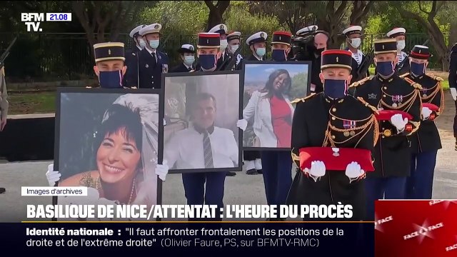 Attentat de la basilique de Nice: au procès, le suspect affirme ne se souvenir de rien