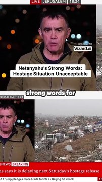 Hamas Halts Release of Israeli Hostages: Breaking News Update || MWM STORE||Netanyahu's Strong Words_ Hostage Situation Unacceptable