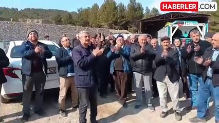 Gölbaşı'nda Beton Santraline Tepki Eylemi