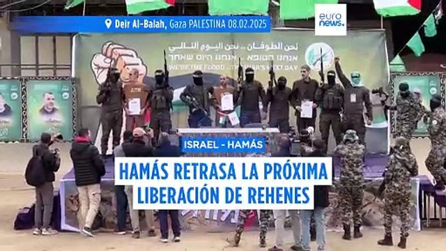 Hamás acusa a Israel de violar el alto el fuego y anuncia retrasos en la liberación de rehenes