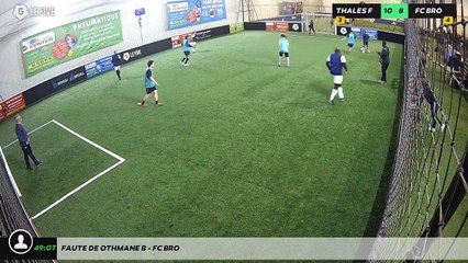 Faute de Othmane B - FC BRO