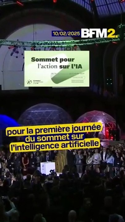 "Branche, bébé ! Branche !": Emmanuel Macron répond à Donald Trump lors du sommet sur l'IA