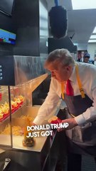 Donald Trump just got a job at McDonald’s 😂