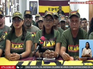 Sala Nacional del Sistema de Gobierno Popular cuenta con el apoyo del partido UPV