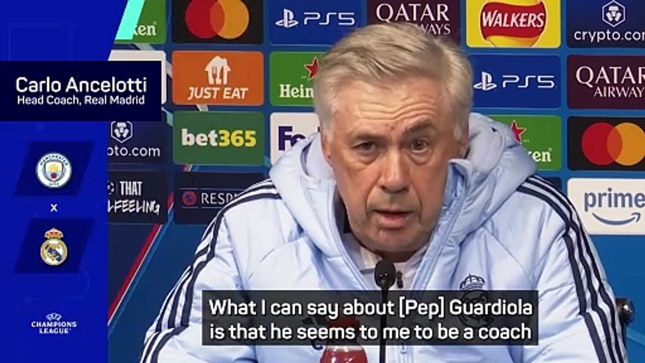 Preparing to face Guardiola is a 'nightmare' - Ancelotti
