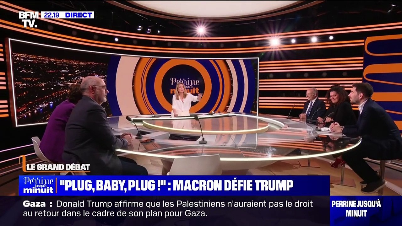 "Plug, baby, plug !": Emmanuel Macron défie Donald Trump au sommet de l'IA