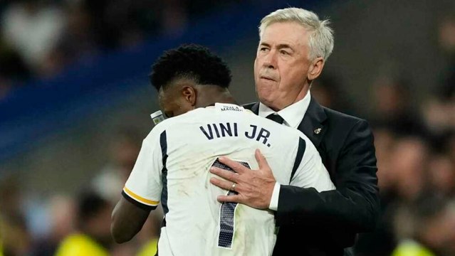 Ancelotti habla del estado de forma de Vinicius Jr. y da tranquilidad al Real Madrid