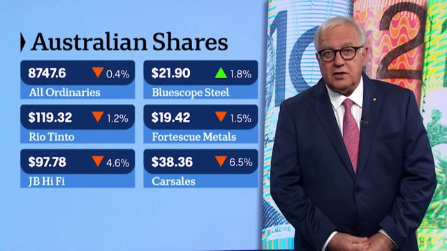 BlueScope Steel shares rise after US steel tariffs, but iron ore producers drag down broader market