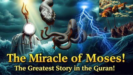 معجزة موسى وفرعون التي هزت العالم! 🚨 البحر انشق أمام أعين الجميع! شاهد المفاجأة الصادمة
