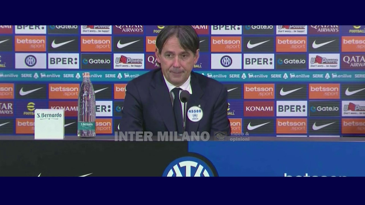 Inter-Fiorentina 2-1 * Simone Inzaghi: Capisco le ragioni di Palladino come il rigore alla Fiorentina che non esiste mai. Mai! Mai!