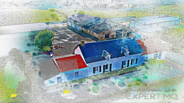 84101 Longère 157m² entièrement rénovée dans la campagne de Challans