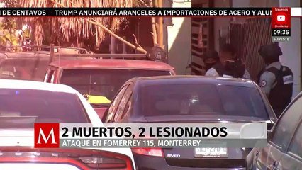 Asesinan a dos hombres en Fomerrey 115, Monterrey