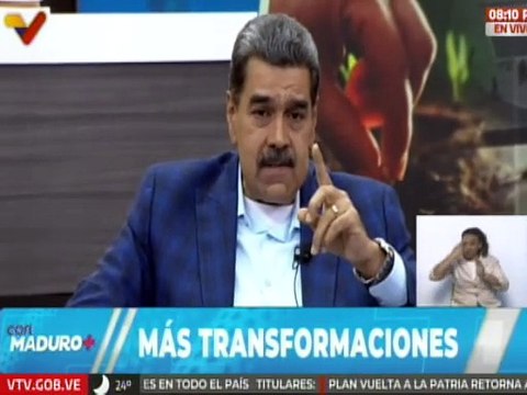 Presidente Nicolás Maduro: Estamos construyendo la nueva modernidad socialista del siglo XXI