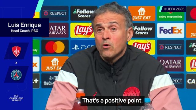 Football is full of surprises - Enrique wary of Brest's threat