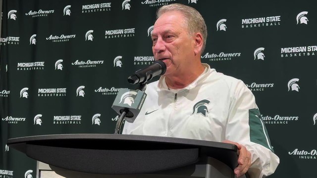 Michigan State Spartans Basketball Coach Tom Izzo 2-10-25