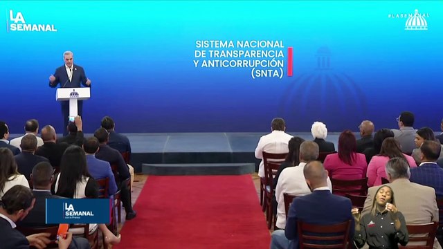 Abinader anuncia decreto para sistema de transparencia y lucha contra la corrupción