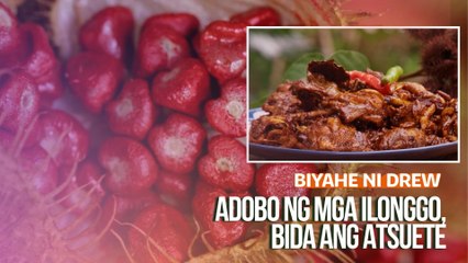 Adobo ng mga Ilonggo, bida ang atsuete! | Biyahe ni Drew