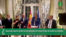 Juan Luis Guerra recibe la Encomienda de la Real Orden de Isabel La Católica