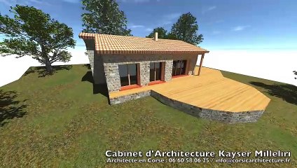 Maison Moderne en Corse : Bergerie Écologique Alliant Tradition, Modernité et Économie