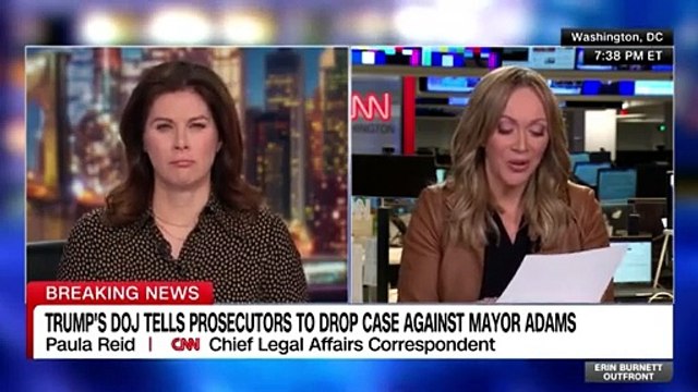 Justice Dept directs prosecutors to drop federal corruption case against NYC Mayor Eric Adams