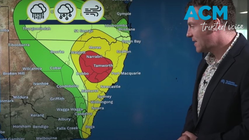 Severe thunderstorms possible for much of NSW today | The Border Mail ...