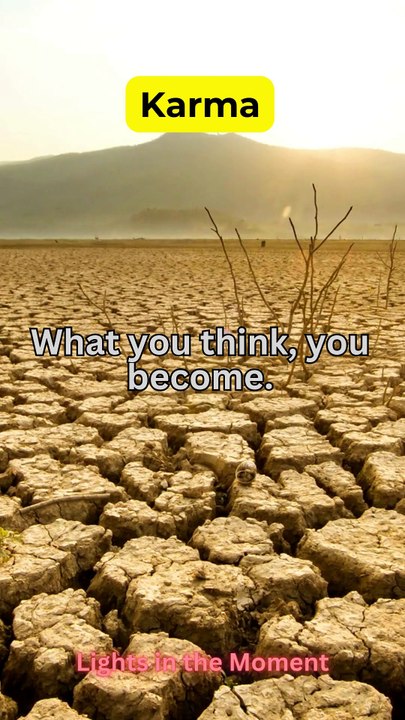 Karma is the idea that our actions—good or bad—eventually come back to us. It’s often summed up by sayings like "What goes around, comes around" or "You reap what you sow."