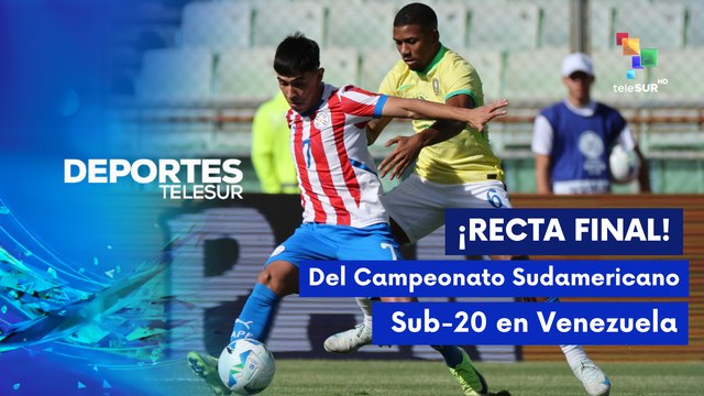 Fútbol | Campeonato Sudamericano Sub-20 DEPORTES TELESUR 10-02-2025