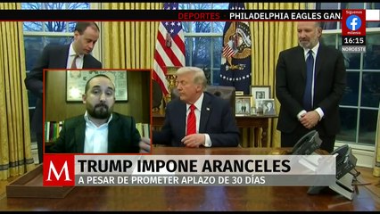 "Los aranceles son una herramienta de negociación del presidente Trump": Luis Gonzali
