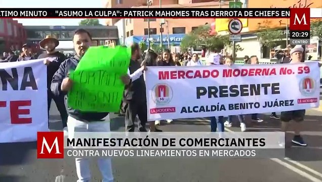 Comerciantes logran acuerdo con el Gobierno de CdMx sobre lineamientos en mercados