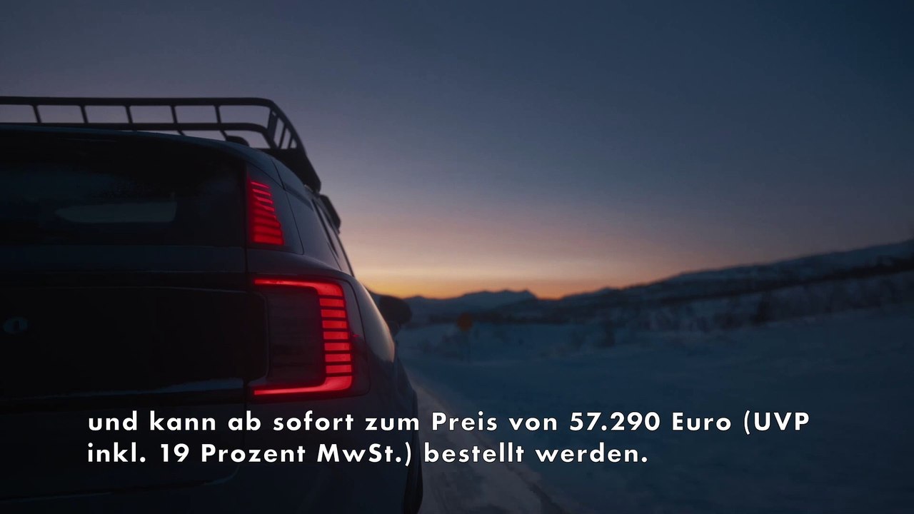 Der neue Volvo EX30 Cross Country - Vollelektrisch ins Abenteuer