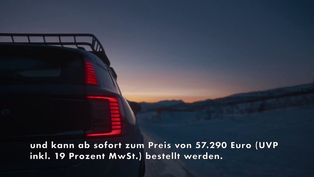 Der neue Volvo EX30 Cross Country - Vollelektrisch ins Abenteuer