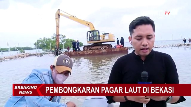 Kata Pengacara PT TRPN Deolipa saat Pembongkaran Pagar Laut di Bekasi