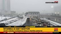 İSTANBUL'DA KAR MANZARALARI: Peş peşe uyarılar! En çok hangi ilçeler etkilenecek?