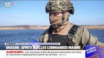 Ukraine: BFMTV avec les commandos marine qui protègent les côtes du pays contre l'armée russe