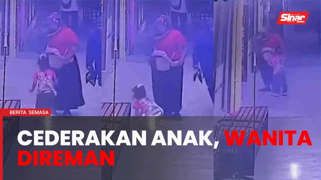 Wanita direman enam hari cederakan anak di pasar raya