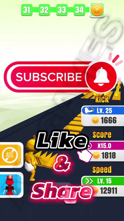 Stack Colors LVL 35 Gameplay FUN GAME #shorts #StackColors #fungames #viralvideo