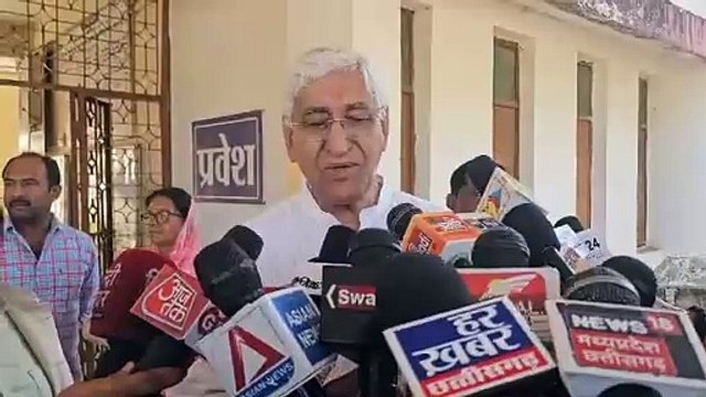 पूर्व डिप्टी सीएम टीएस सिंह देव ने किया मतदान, शहर की सडक़ों को लेकर लगाए ये आरोप