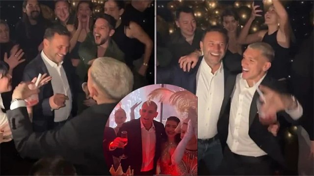 Lucas Torreira'ya çılgın doğum günü partisi