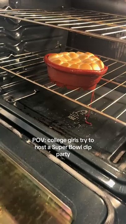 Woman Mistakenly Puts Plastic Bowl in Oven, Causing It to Melt